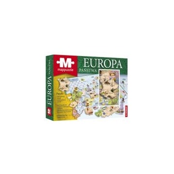  Mappuzzle - Europa Państwa Demart