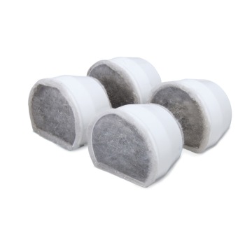 PetSafe® Streamside Ceramiczna fontanna - Wymienny filtr z węglem aktywnym (4 szt.)