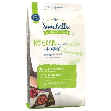 Sanabelle No Grain, kurczak - 2 kg