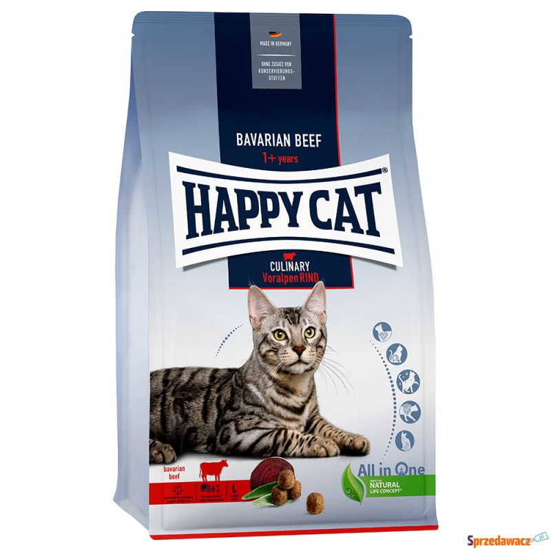 Happy Cat Culinary Adult, wołowina alpejska -... - Karmy dla kotów - Wyczechowo