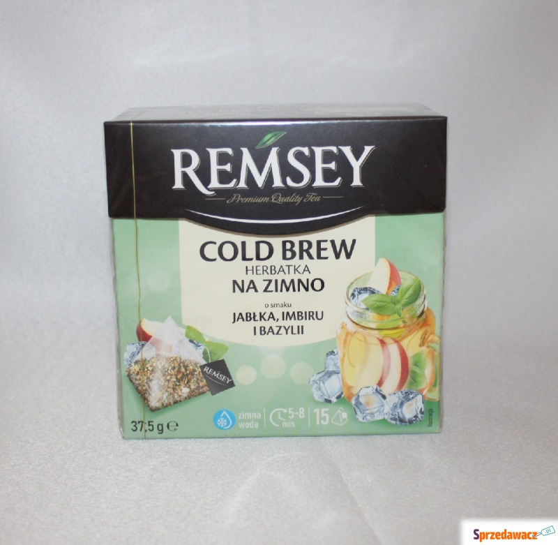 Herbata Remsey na zimno cold brew owocowa jabłko... - Herbata, Yerba Mate - Konin