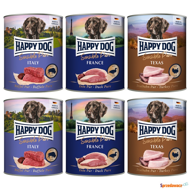 Happy Dog Sensible Pure, 6 x 800 g - Pakiet m... - Karmy dla psów - Zabrze