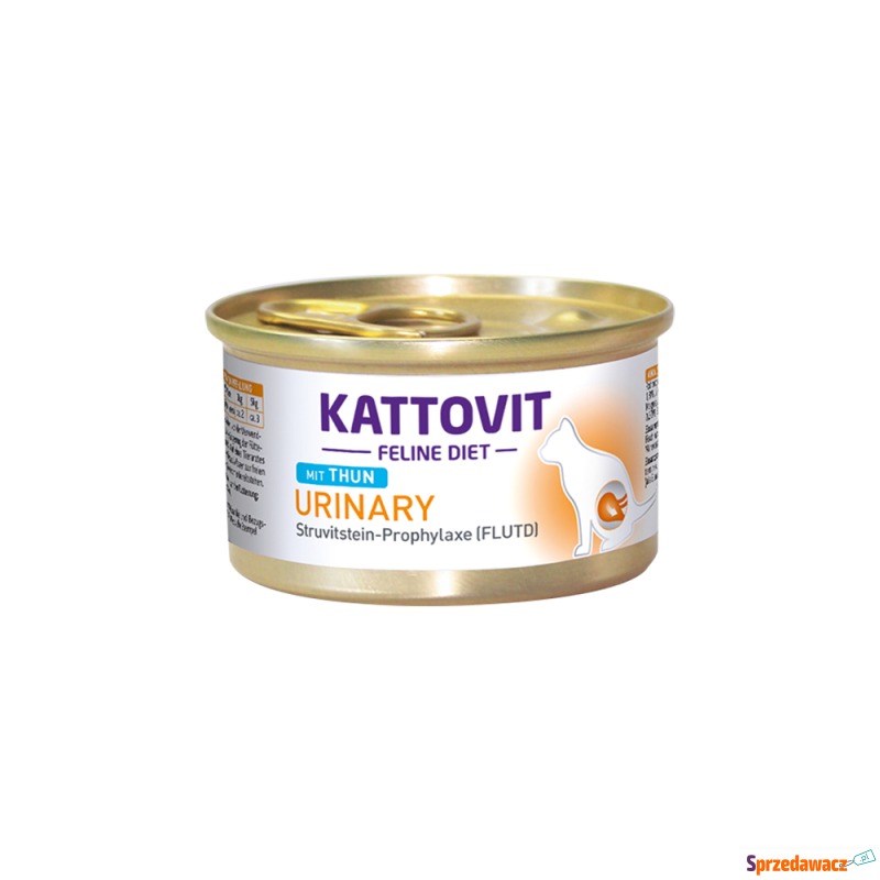 Kattovit Urinary, 12 x 85 g - Tuńczyk - Karmy dla kotów - Zamość