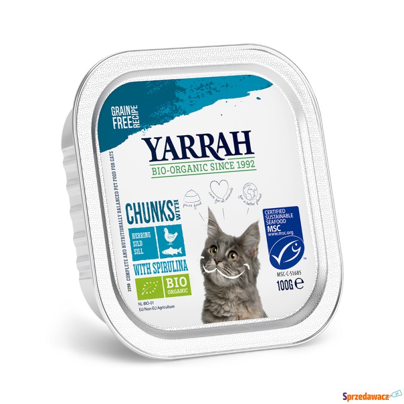 Korzystny pakiet Yarrah Bio kawałeczki w sosie,... - Karmy dla kotów - Gdynia