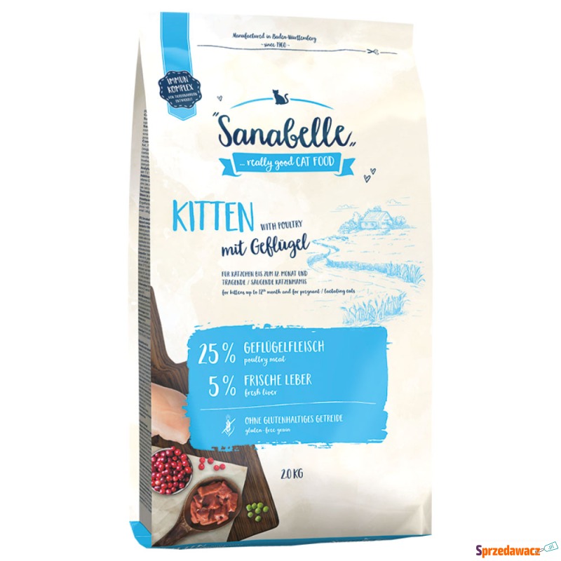 Sanabelle Kitten - 2 kg - Karmy dla kotów - Tychy