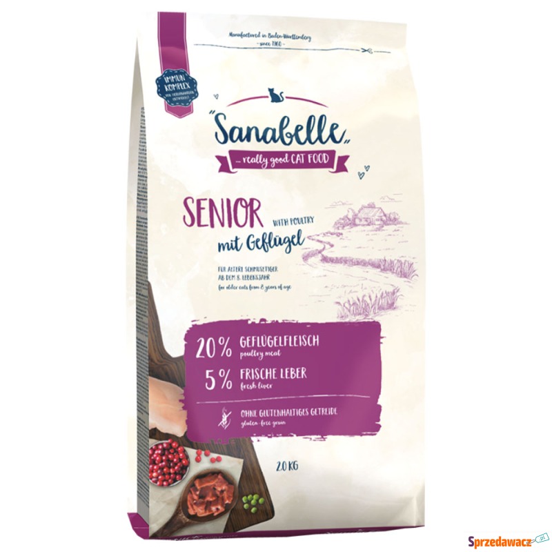 Sanabelle Senior - 2 kg - Karmy dla kotów - Głogów