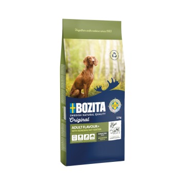 Bozita Original Adult Flavour Plus, renifer - bez pszenicy - 12 kg
