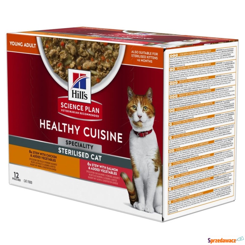 Hill's Science Plan Adult Healthy Cuisine Ste... - Karmy dla kotów - Zielona Góra
