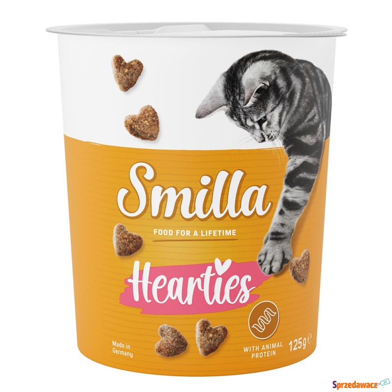 Przysmak odkłaczający Smilla Hearties - 125 g - Przysmaki dla kotów - Gliwice