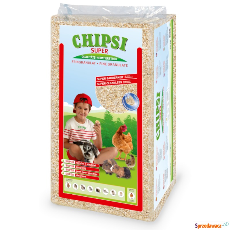 Chipsi Super podściółka dla małych zwierząt -... - Akcesoria - Leszno