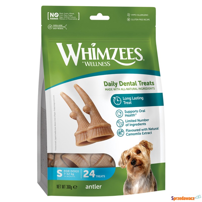 Whimzees by Wellness Occupy Antler - Rozmiar S:... - Przysmaki dla psów - Będzin