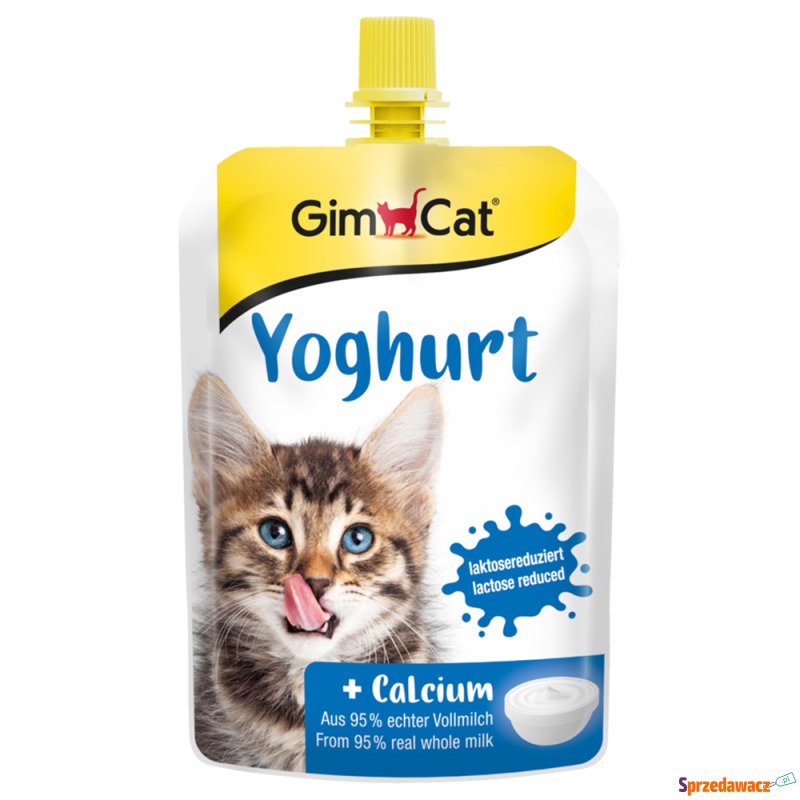 GimCat Jogurt dla kotów - 3 x 150 g - Przysmaki dla kotów - Opole