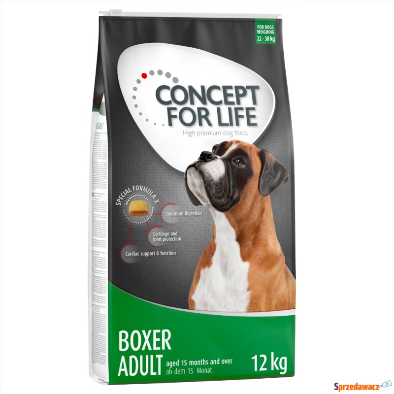 Concept for Life Boxer Adult - 12 kg - Karmy dla psów - Rzeszów