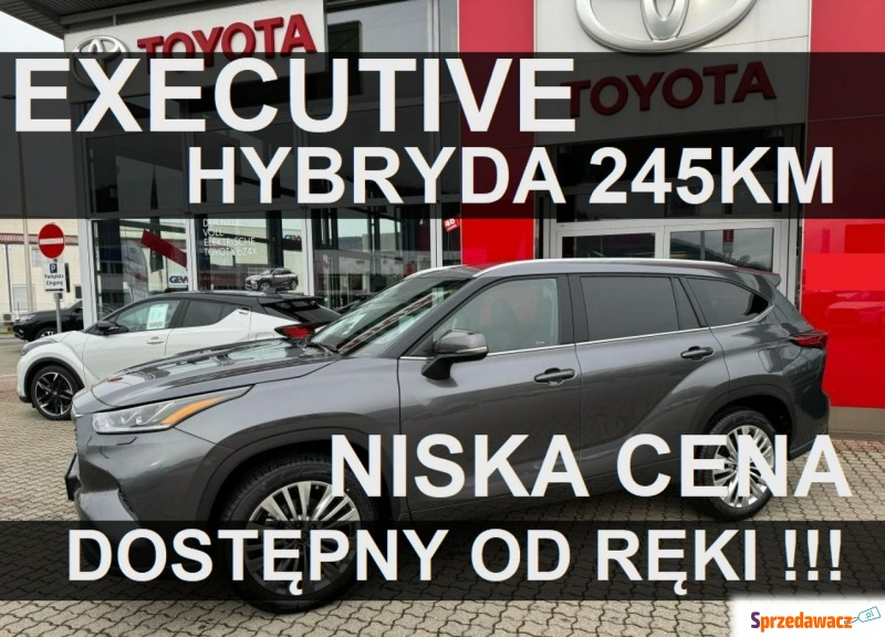 Toyota Highlander  SUV 2023,  2.5 hybryda - Na sprzedaż za 274 000 zł - Szczecinek