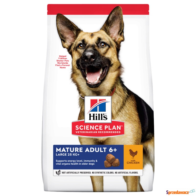 Dwupak Hill's - Canine Mature Adult 6+ Large... - Karmy dla psów - Bytom