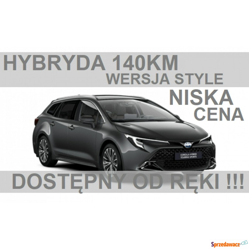 Toyota Corolla 2023,  1.8 hybryda - Na sprzedaż za 129 656 zł - Szczecinek