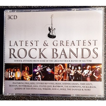 Polecam Znakomity Album 3X CD Greatest  Rock Band Gwiazdy Rock-a 3 CD