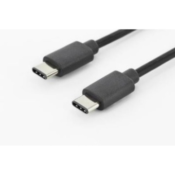 ASSMANN Kabel połączeniowy USB 3.0 SuperSpeed Typ USB C/USB C M/M czarny 1,8m