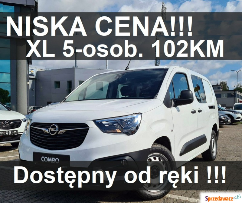 Opel Combo  Minivan/Van 2023,  1.5 diesel - Na sprzedaż za 88 552 zł - Szczecinek