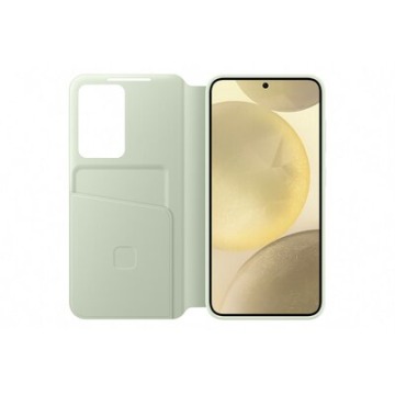 Etui Samsung Smart View Wallet Case Galaxy S24 Ultra jasnozielone