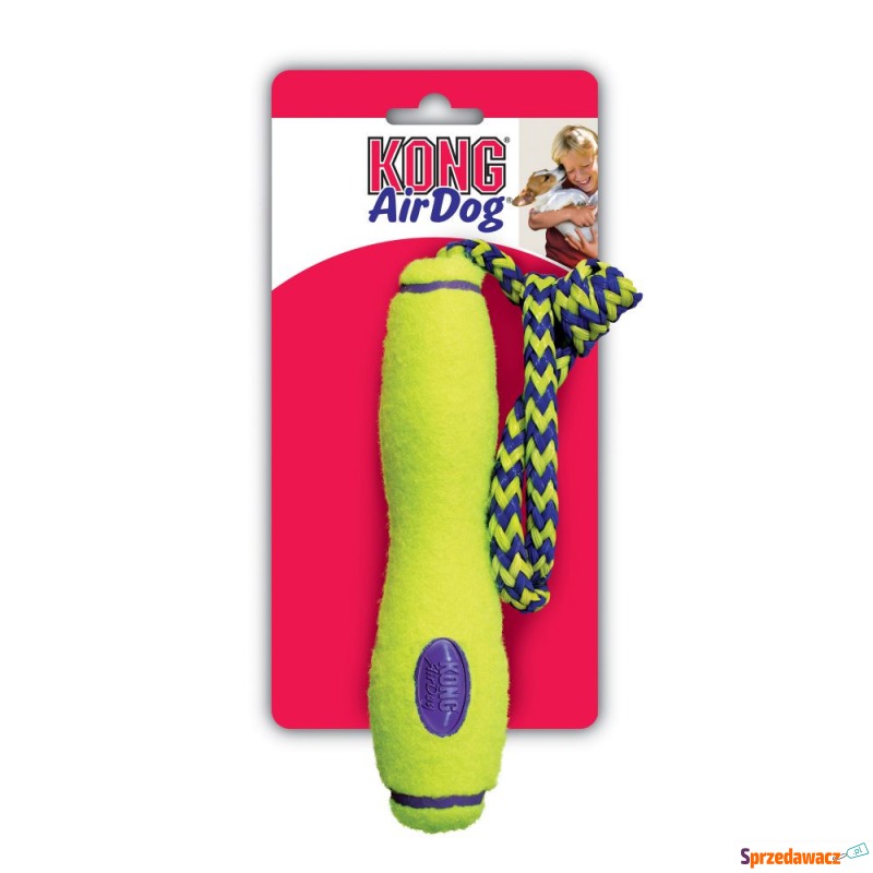 KONG air fetch stick w/rope large akfs1 - Akcesoria dla psów - Piła