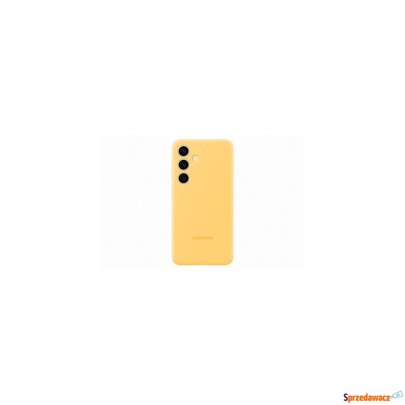 Etui Samsung Silicone Case Galaxy S24 żółte - Etui na telefon - Łódź