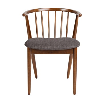 Krzesło Panize Drewno Grafit 54.5x53.5x76cm