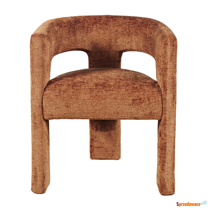 Krzesło Tapicerowane Malmo Cynamonowe 58.5x56x75cm - Krzesła kuchenne - Zabrze