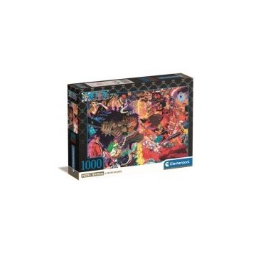  Puzzle 1000 el. Compact Anime One Piece Clementoni