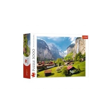 Puzzle 3000 el. Lauterbrunnen, Szwajcaria Trefl