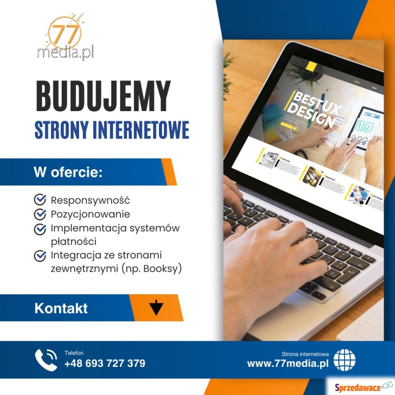 Nowoczesne Strony Internetowe - Wszelkie funk... - Usługi graficzne, Internet - Wrocław