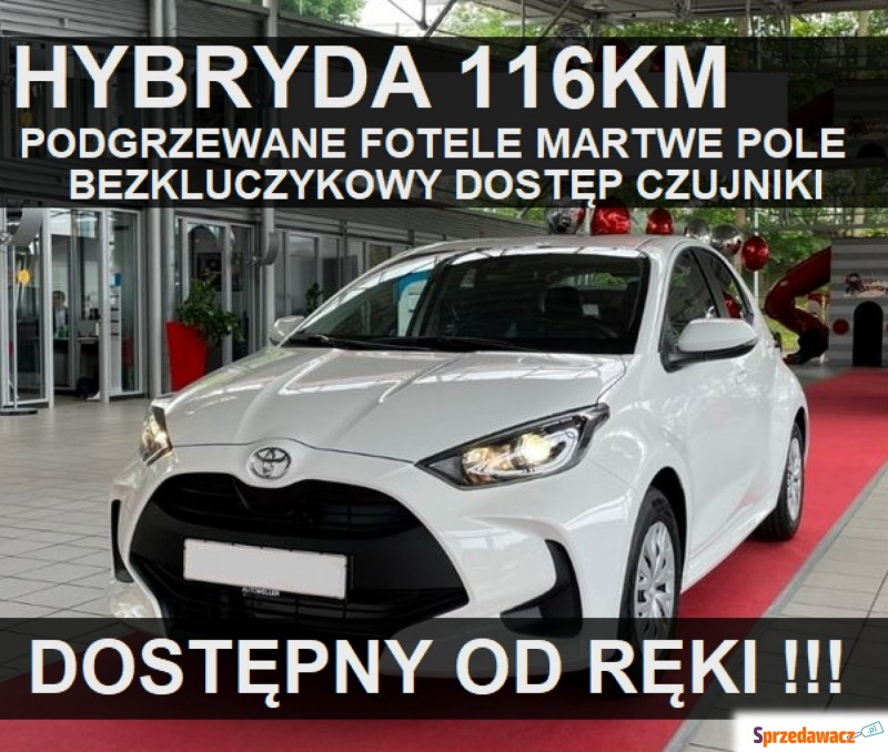 Toyota Yaris  SUV 2023,  1.5 hybryda - Na sprzedaż za 95 910 zł - Szczecinek