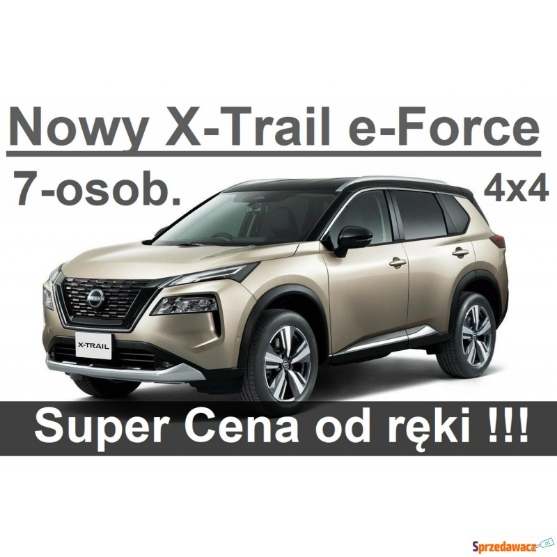 Nissan X-Trail  SUV 2023,  1.5 hybryda - Na sprzedaż za 227 439 zł - Szczecinek