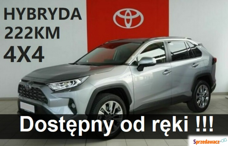 Toyota RAV-4 - Executive 222KM Hybryda Systemy... - Samochody osobowe - Szczecinek