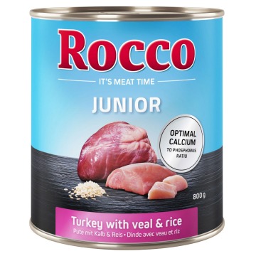 Megapakiet Rocco Junior, 24 x 800 g - Pakiet mieszany