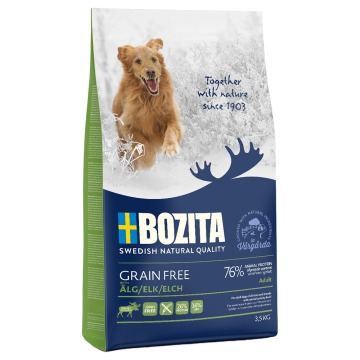 Bozita Grain Free, łoś - 3,5 kg