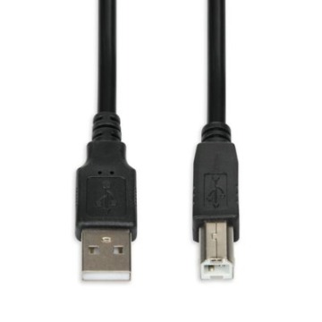 Kabel I-Box ( USB 2.0 typ A - USB typ B M/M M-M 1,8m czarny )