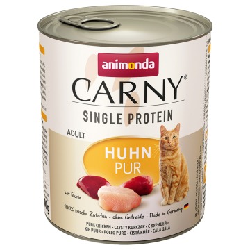animonda Carny Single Protein Adult, 6 x 800 g - Kurczak