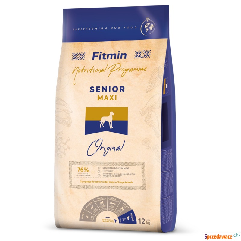 Fitmin Program Maxi Senior - 12 kg - Karmy dla psów - Olsztyn