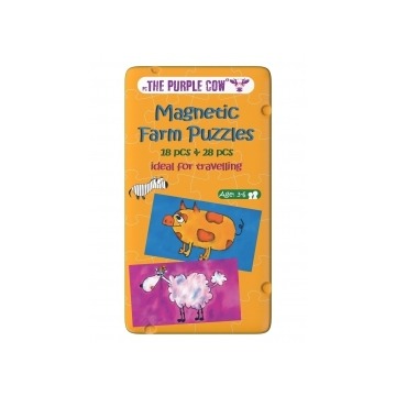 The Purple Cow, Gra magnetyczna puzzle farma