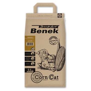 Benek Super CORNCat Golden Bezzapachowy żwirek dla kota - 7 l (ok. 4,4 kg)