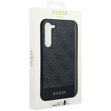 Etui Guess 4G Stripe Collection do Galaxy S23 Plus, czarne