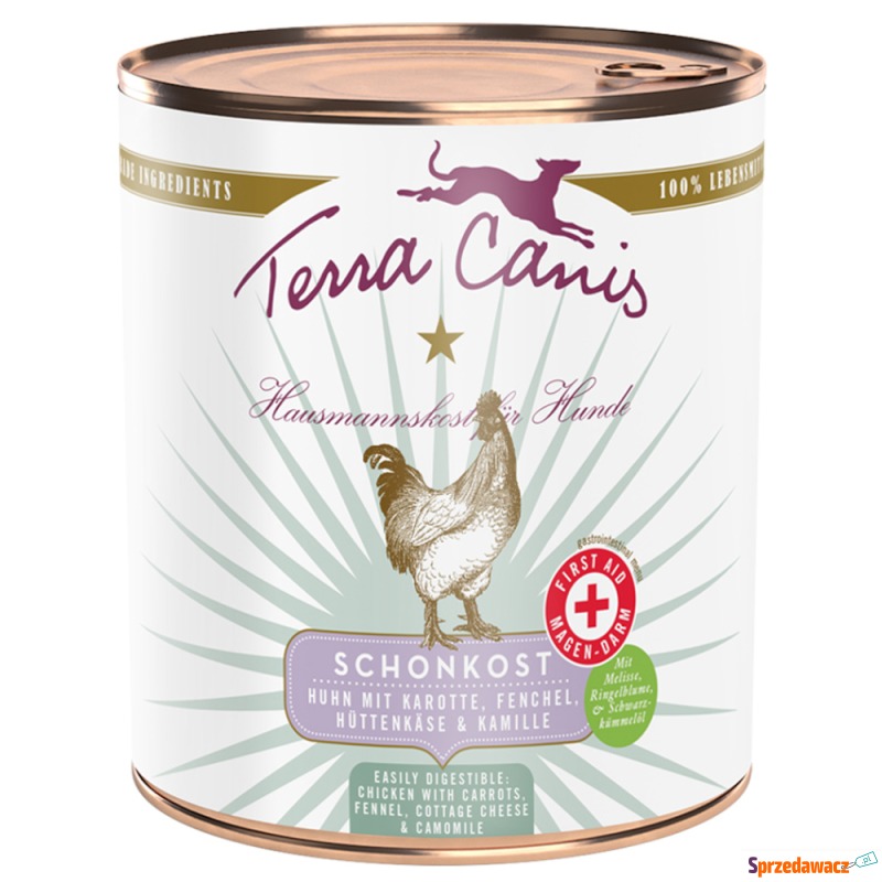 Terra Canis First Aid Schonkost, 6 x 800 g -... - Karmy dla psów - Włocławek