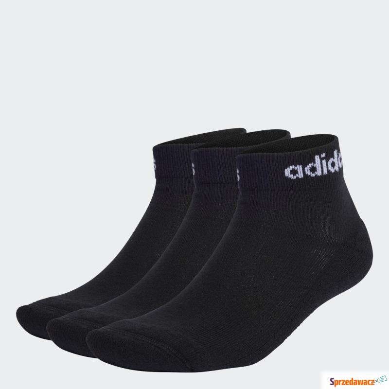 Linear Ankle Socks Cushioned Socks 3 Pairs - Skarpety, getry, pod... - Zielona Góra