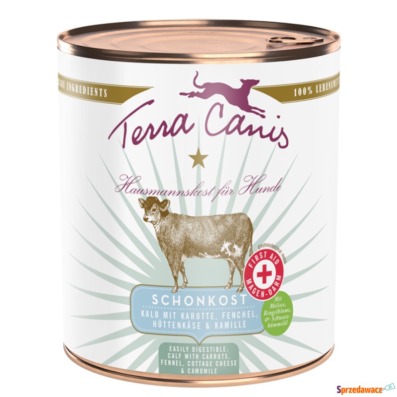 Terra Canis First Aid Schonkost, 6 x 800 g -... - Karmy dla psów - Koszalin