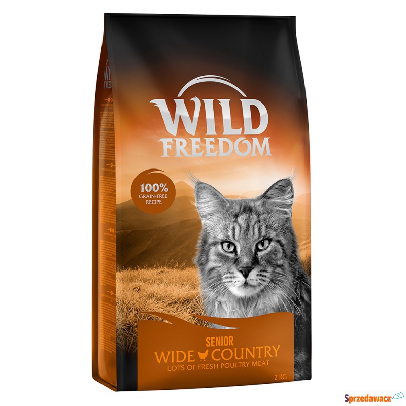 Wild Freedom Senior "Wide Country", drób - 2 kg - Karmy dla kotów - Piotrków Trybunalski