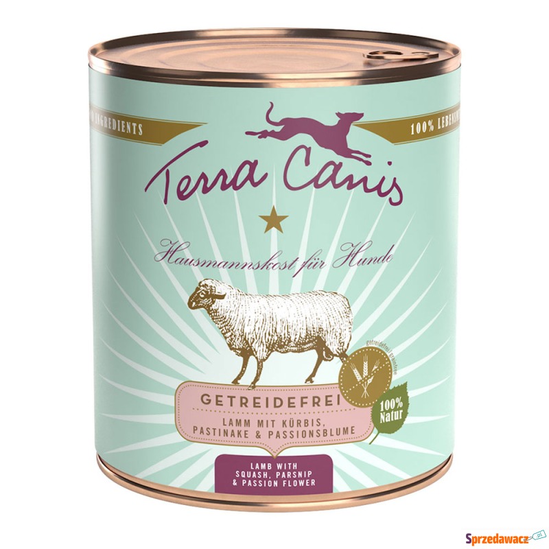 Terra Canis bez zbóż, 6 x 800 g - Jagnięcina z... - Karmy dla psów - Kalisz