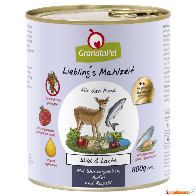 Pakiet GranataPet Liebling's Mahlzeit, 12 x 800... - Karmy dla psów - Częstochowa