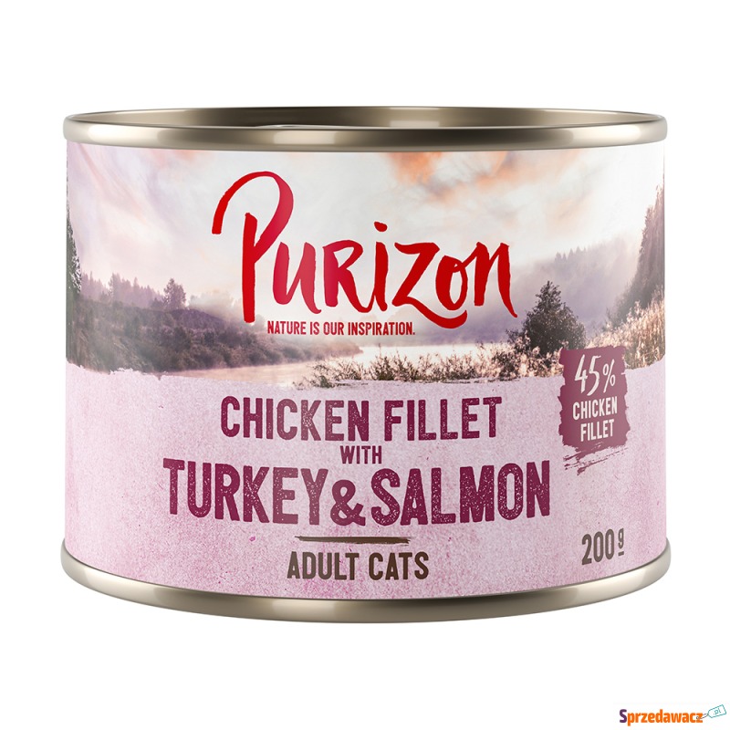 Purizon Adult, 6 x 200 g, bez zbóż - Filet z... - Karmy dla kotów - Bydgoszcz