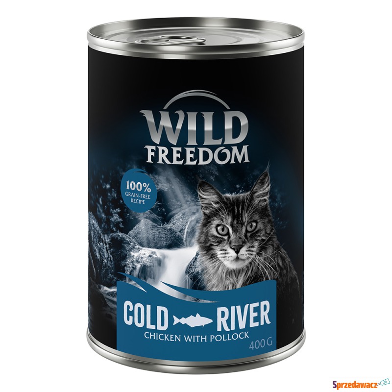 Wild Freedom Adult, 6 x 400 g - bez zbóż - Pa... - Karmy dla kotów - Sopot